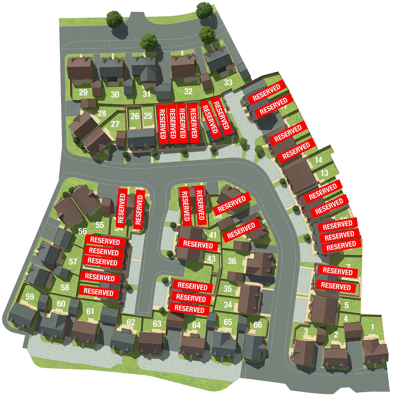 Buckton Fields Site Plan