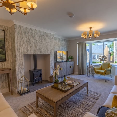 Living room showhome