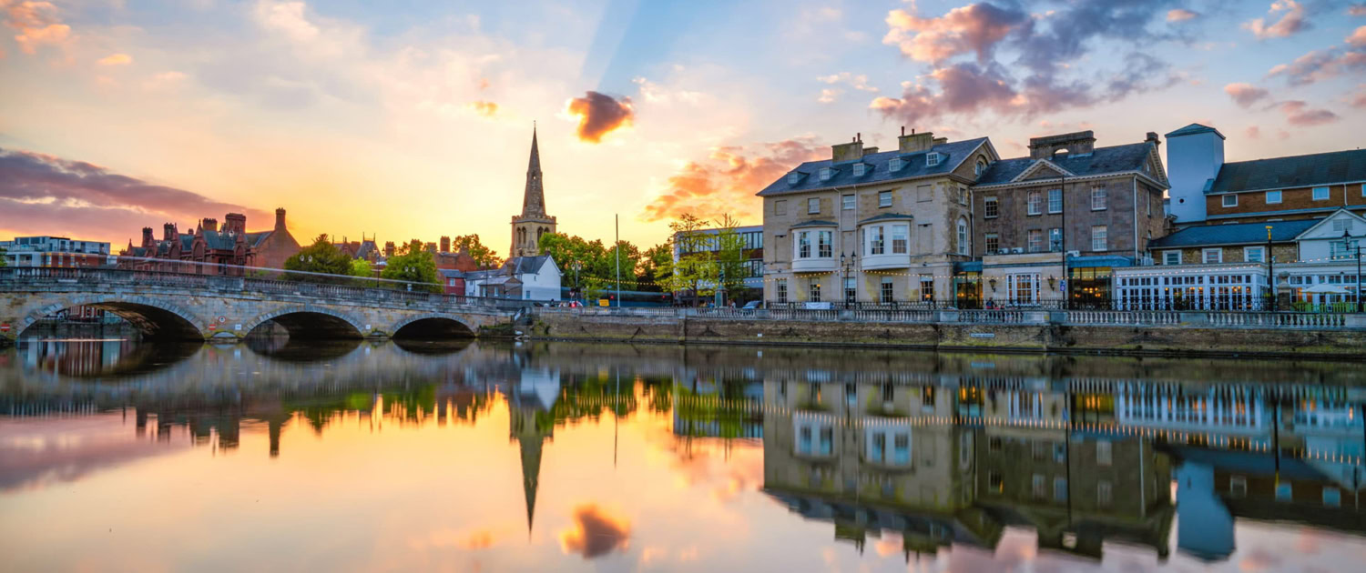 Great Ouse river, a place to visit after buying a new home in Bedfordshire