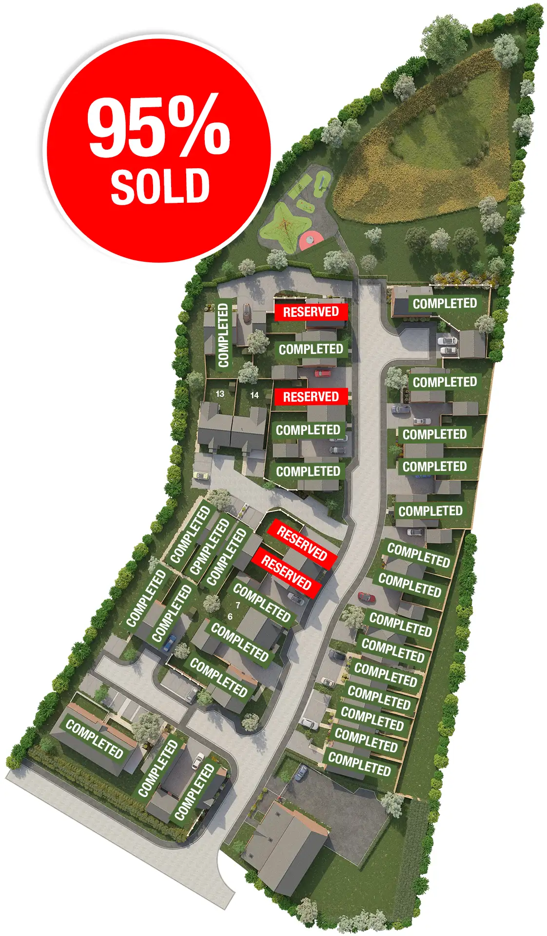 Weavers Grange Site Plan