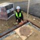 Bricks Laid at Lavendon New build housing development