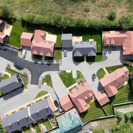 Harlington Drone Footage